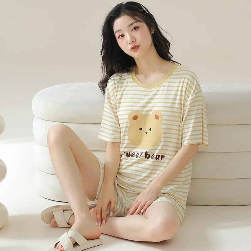 Cotton Gene Women's Pajama Sets-4