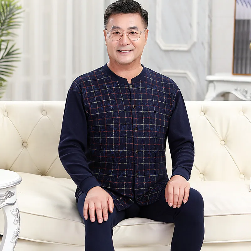 Cotton Gene Men Thermal Sets-10