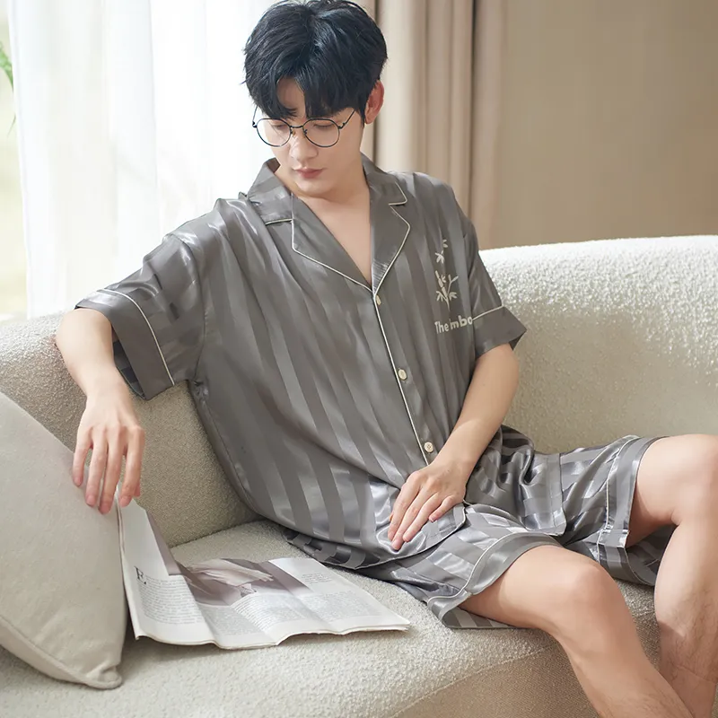 Cotton Gene Men Pajama Sets-2