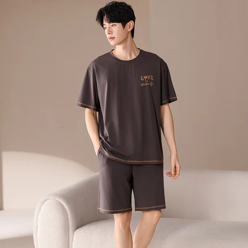 Cotton Gene Men Pajama Sets-3