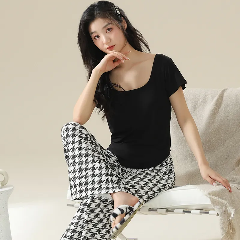 Cotton Gene Women's Pajama Sets-4
