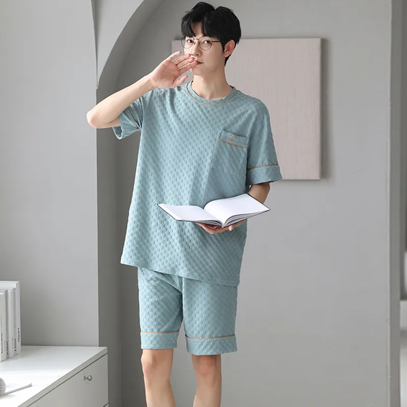 Cotton Gene Men Pajama Sets-1