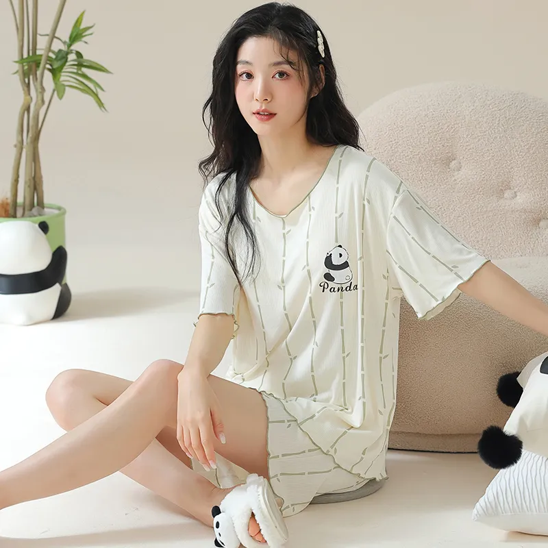 Cotton Gene Women's Pajama Sets-5