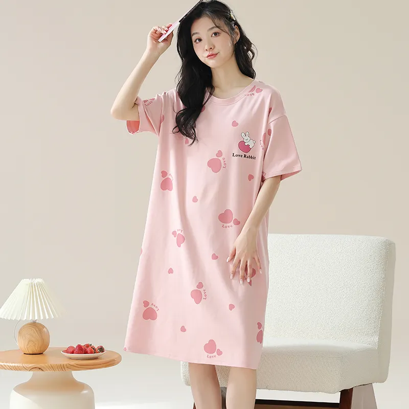 Cotton Gene Women's Nightgowns-2