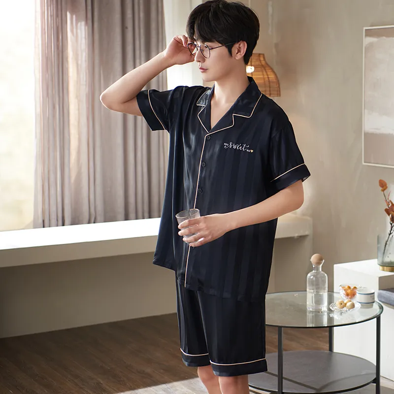 Cotton Gene Men Pajama Sets-3