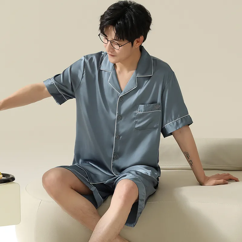 Cotton Gene Men Pajama Sets-3