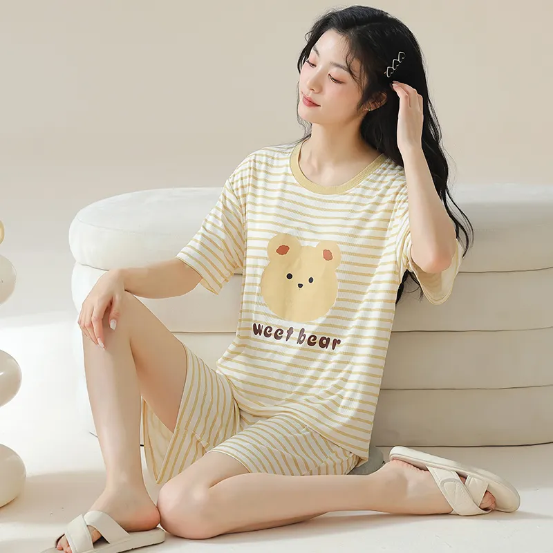 Cotton Gene Women's Pajama Sets-7