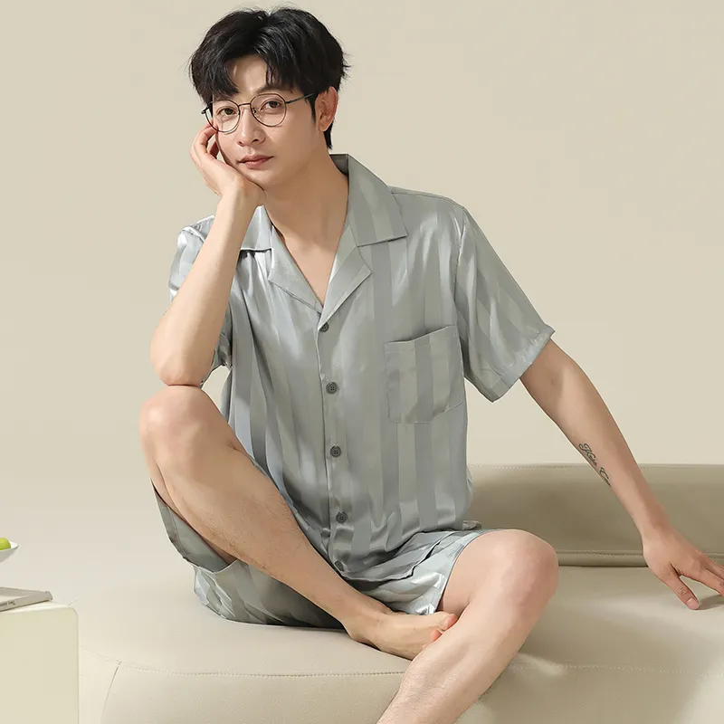 Cotton Gene Men Pajama Sets-3