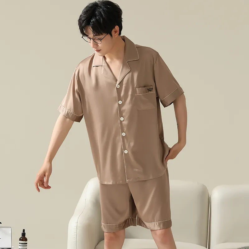 Cotton Gene Men Pajama Sets-1