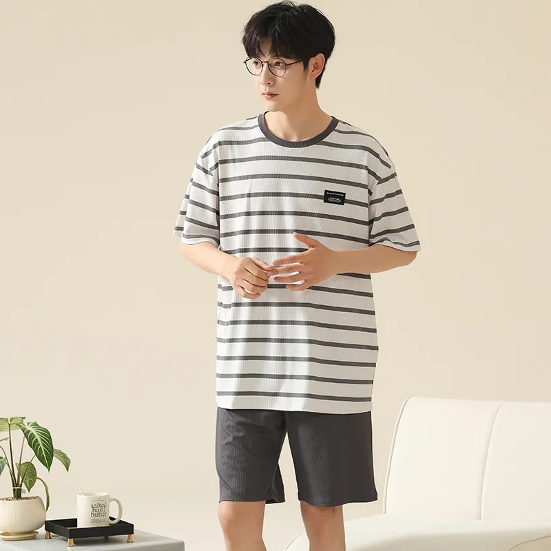 Cotton Gene Men Pajama Sets-1