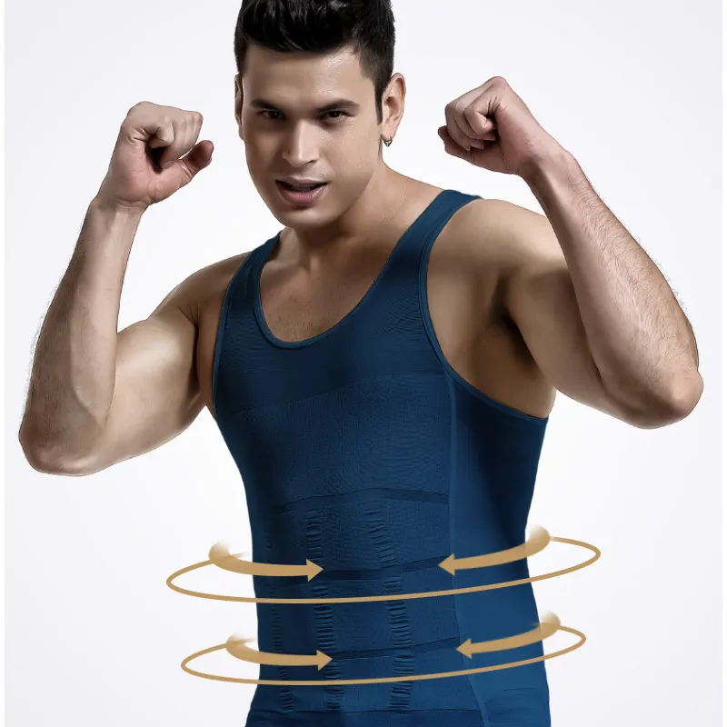 Cotton Gene Men Tank Tops-12