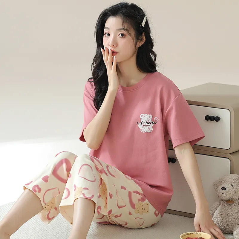 Cotton Gene Women's Pajama Sets-2