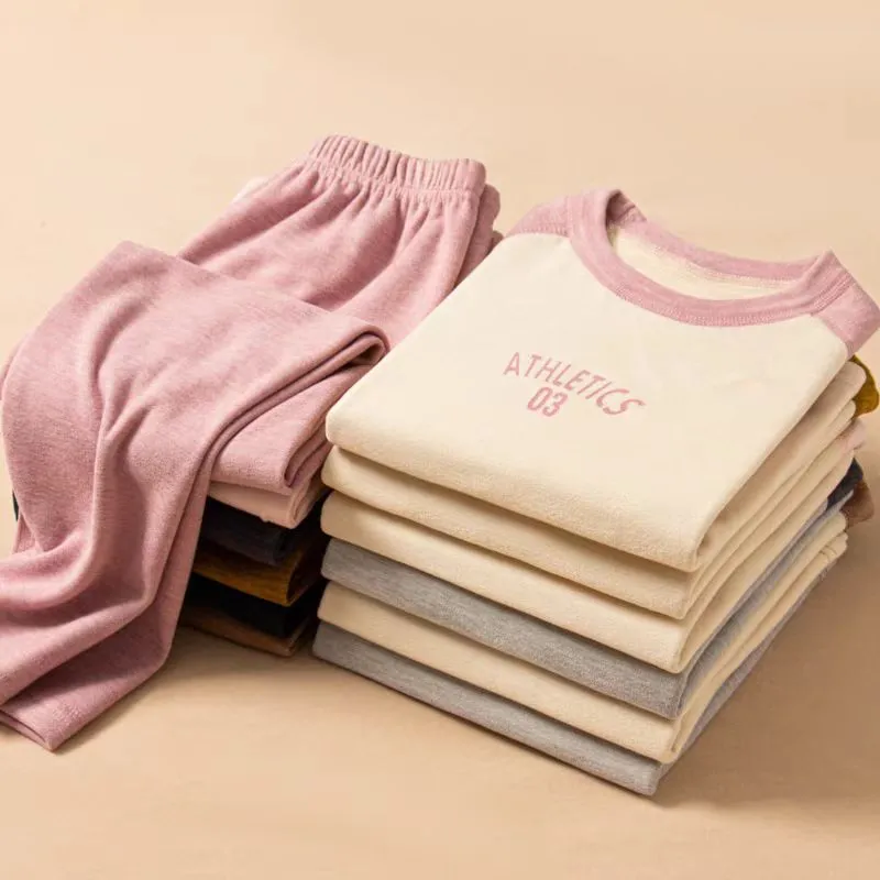 Cotton Gene Unisex Thermal Sets-3