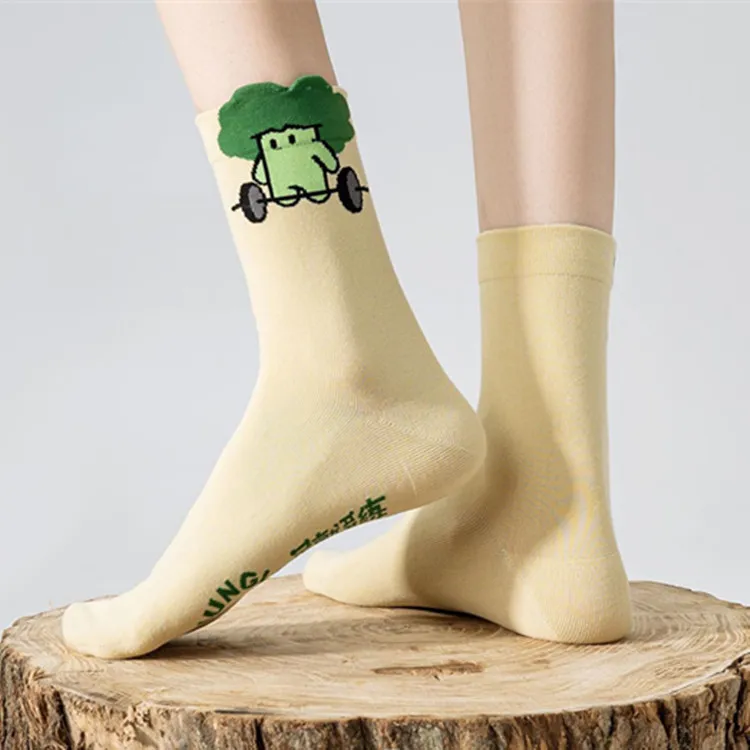 Gentle Welcome Mid Calf Socks Women's 5 Pack-2