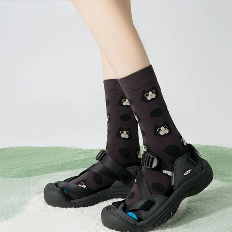 Gentle Welcome Mid Calf Socks Women's 5 Pack-2