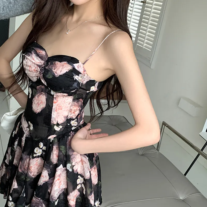 Frustration Garden Slip Dress Women's-3