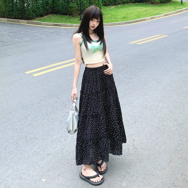 JASONWOOD Casual Long Skirt Women's-2