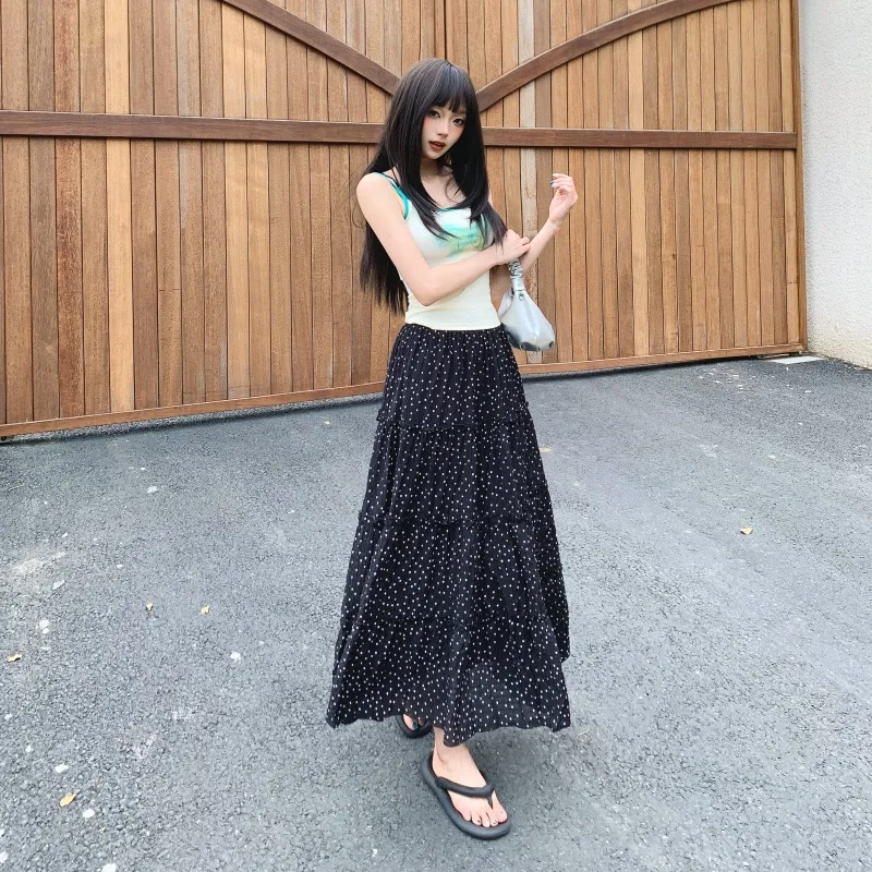 JASONWOOD Casual Long Skirt Women's-5