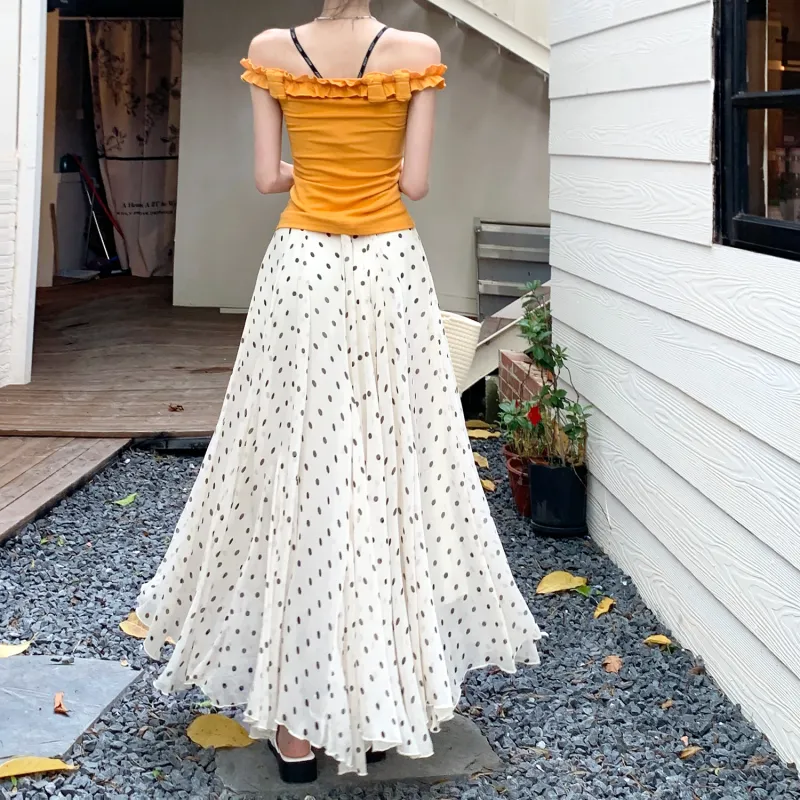 JASONWOOD Casual Long Skirt Women's-5