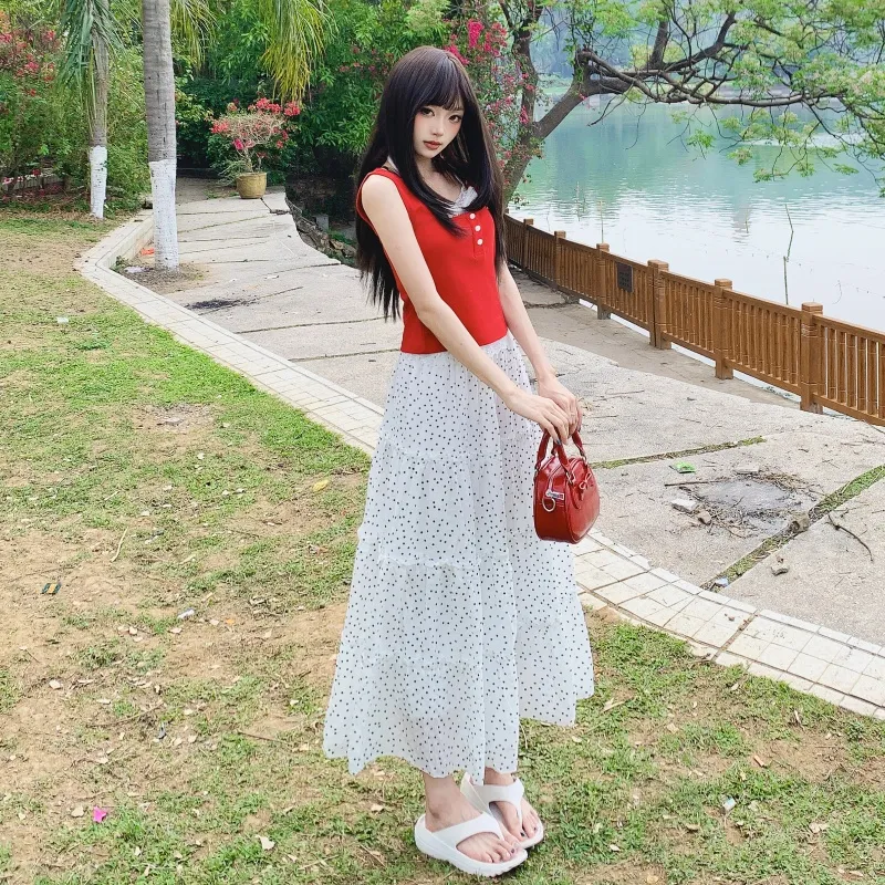 JASONWOOD Casual Long Skirt Women's-11