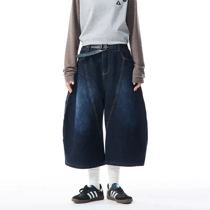 JASONWOOD 25SS Denim Shorts Unisex Blue-4