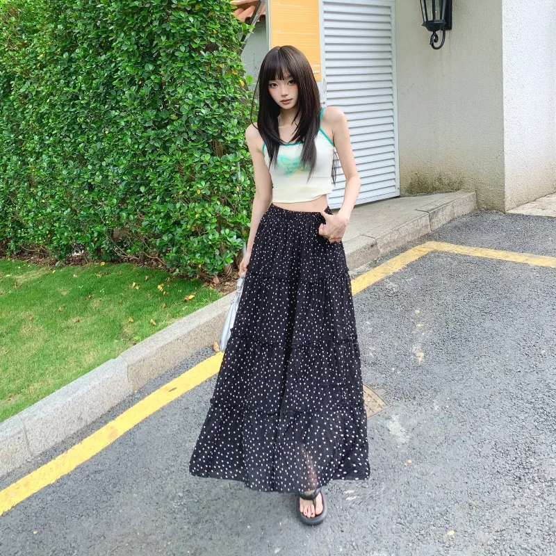 JASONWOOD Casual Long Skirt Women's-4