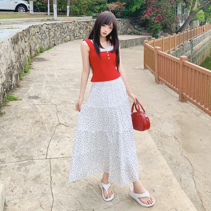 JASONWOOD Casual Long Skirt Women's-12