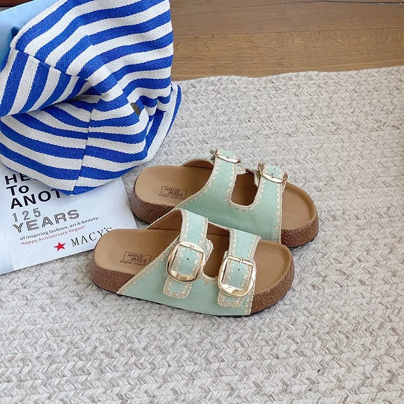 CHERRY&KALIKA Slide Slippers Women's-9