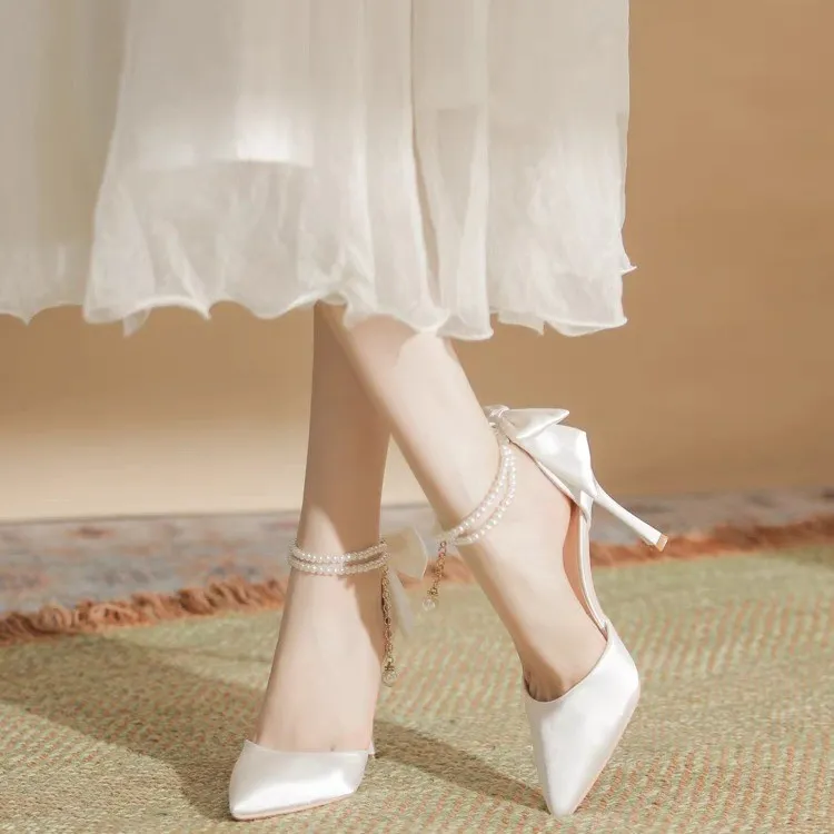 CHERRY&KALIKA Slim Heel High Heels Women's-4