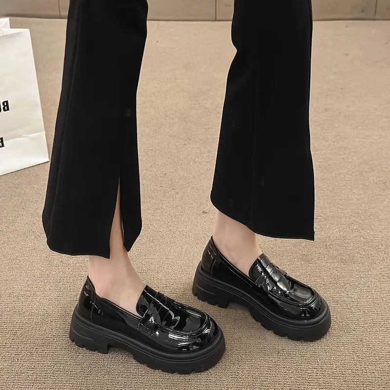 CHERRY&KALIKA Loafers Women's Black-1