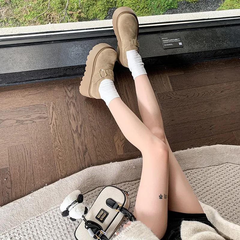 CHERRY&KALIKA Loafers Women's Khaki/Camel-1