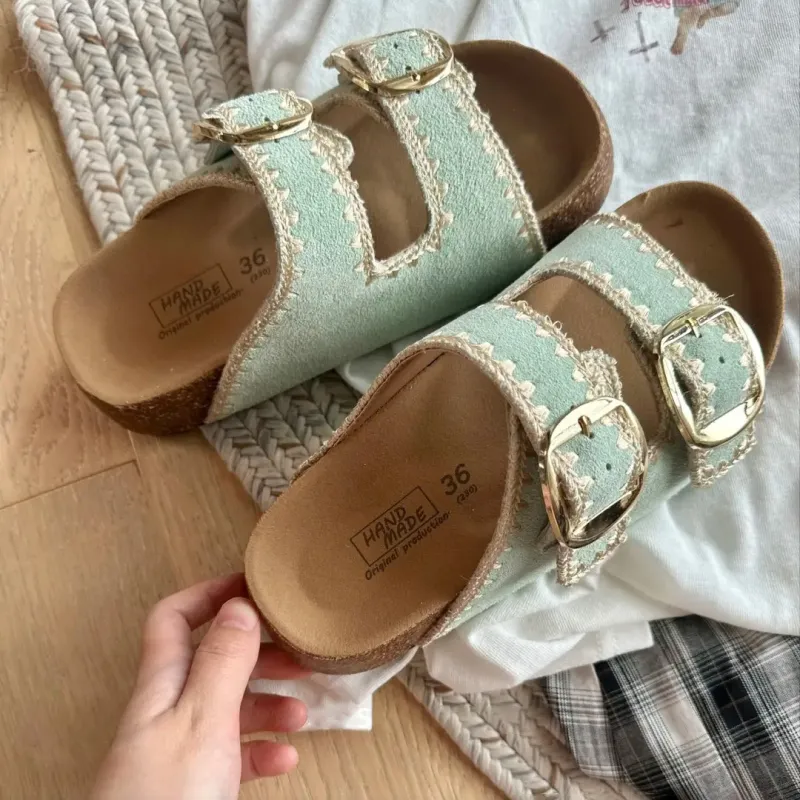 CHERRY&KALIKA Slide Slippers Women's-8