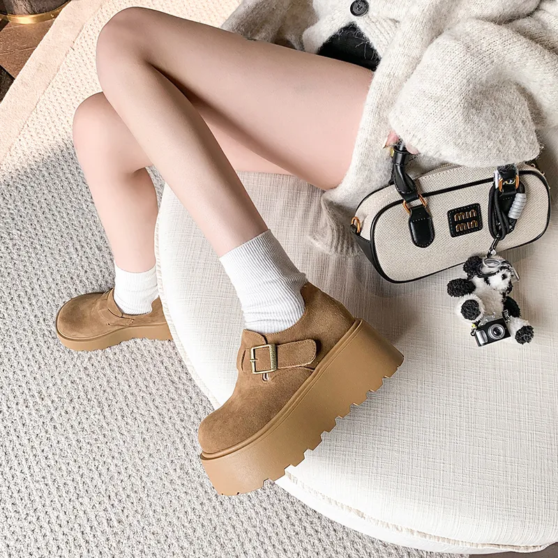 CHERRY&KALIKA Loafers Women's Khaki/Camel-9