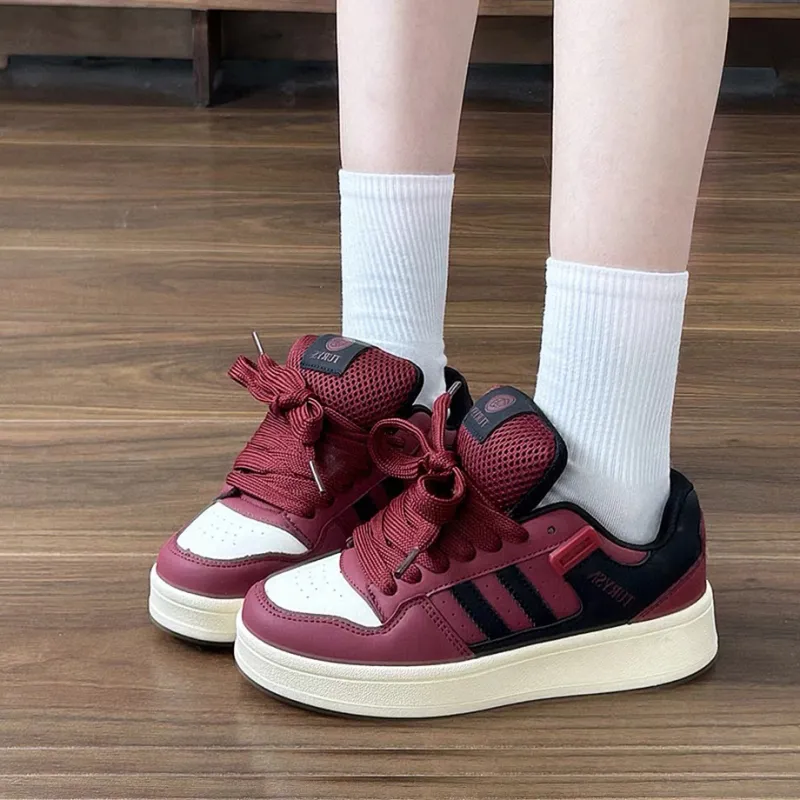 CHERRY&KALIKA Skateboard Shoes Women's Low Top-1