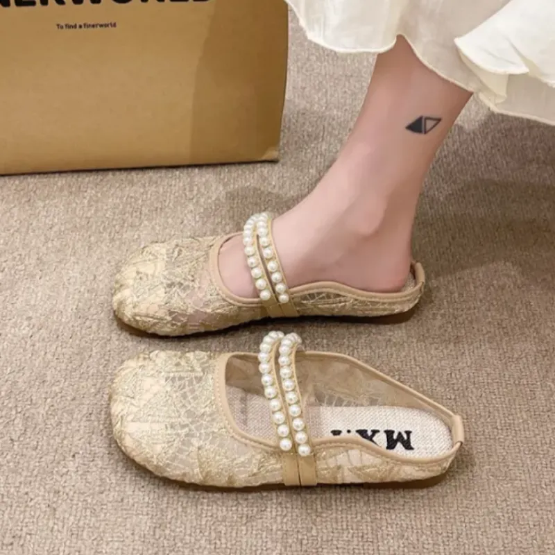 CHERRY&KALIKA Abrasion Resistant Slip Resistant Closed Toe Slippers Women's-7