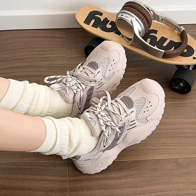 CHERRY&KALIKA Shock Absorbing, Non Slip, Wear Resistant, Breathable And Lightweight Low Top Casual Shoes Women's-9