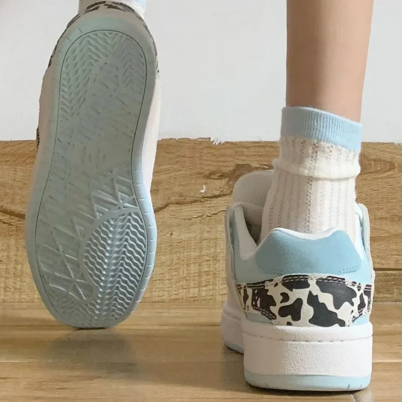 CHERRY&KALIKA Wear resistant, Lightweight, Breathable, And Non slip. Low Top Skateboard Shoes Women's-4