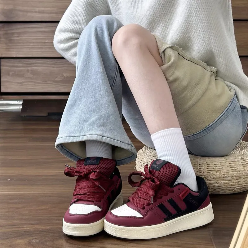 CHERRY&KALIKA Skateboard Shoes Women's Low Top-3