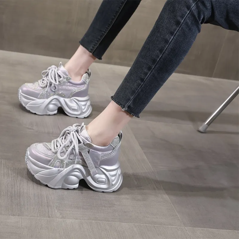 CHERRY&KALIKA Low Top Chunky Sneakers Women's-5