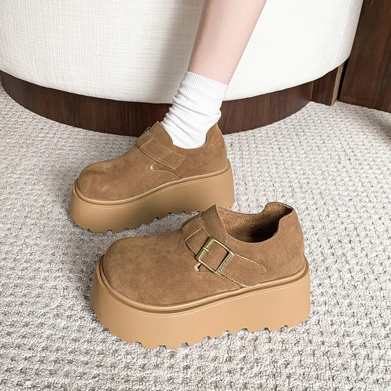 CHERRY&KALIKA Loafers Women's Khaki/Camel-7