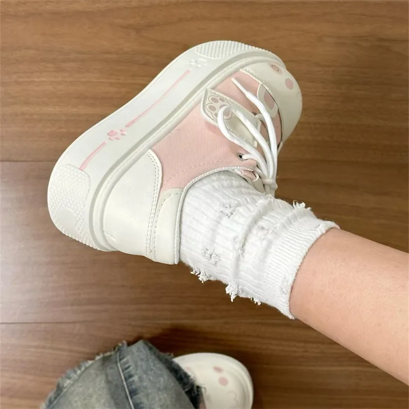 CHERRY&KALIKA Slip Resistant, Abrasion Resistant, Lightweight, Breathable Low Top Skateboard Shoes Women's-9