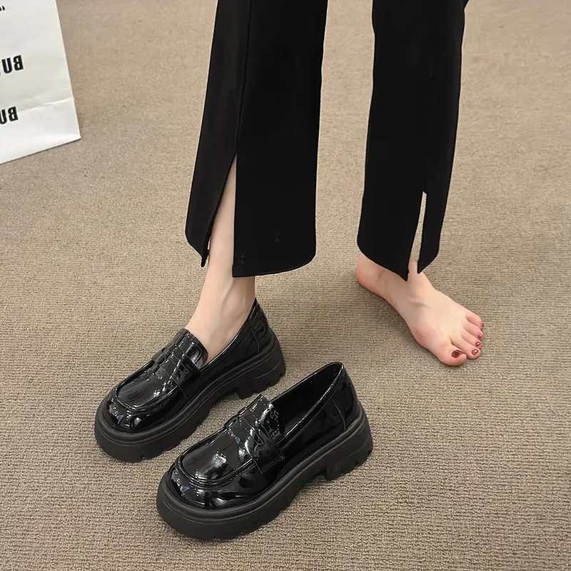 CHERRY&KALIKA Loafers Women's Black-4