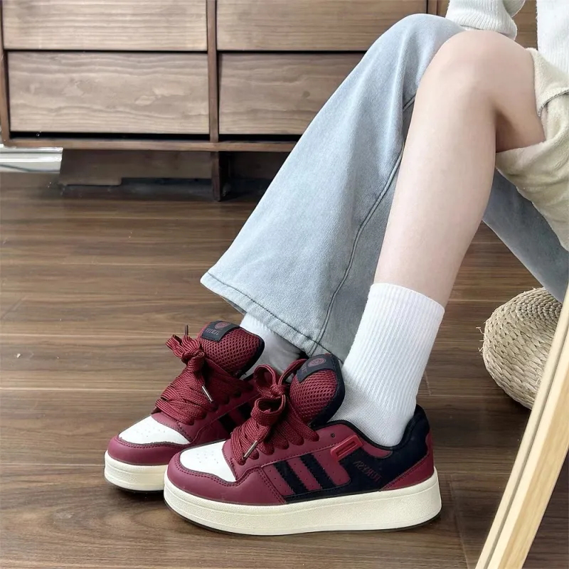 CHERRY&KALIKA Skateboard Shoes Women's Low Top-4