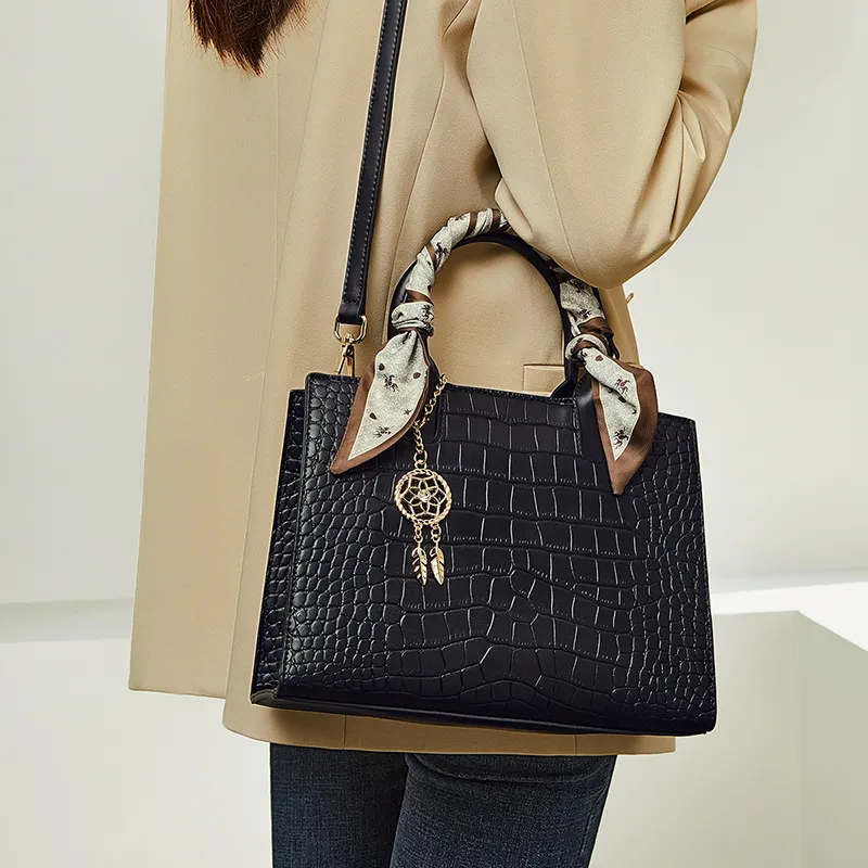 Old Man's Head Synthetic Leather Handbag, Versatile Shoulder Bag Regular Women's Multicolor-8