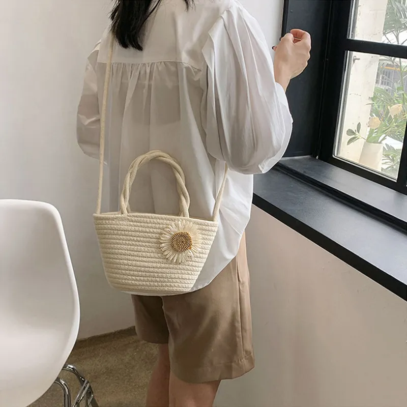 Old Man's Head Fabric One Shoulder Handbag Women's Multicolor-4