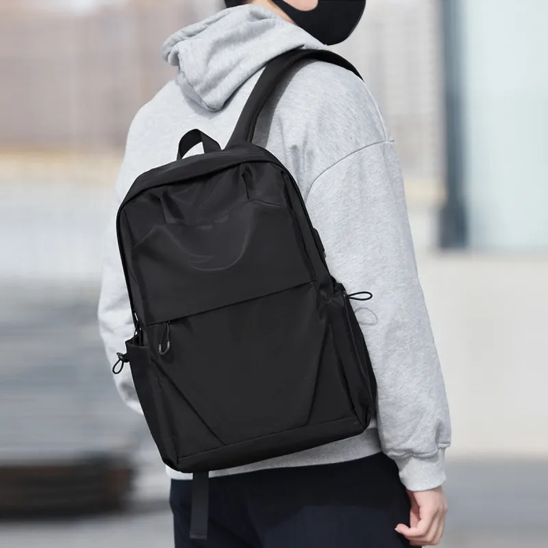 Old Man's Head Fabric Backpack Regular Unisex Multicolor-7