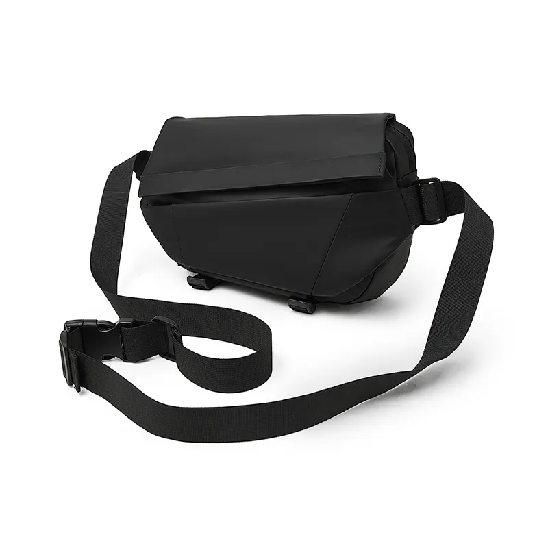 Old Man's Head Fabric Sling Bag Regular Men's Multicolor-6
