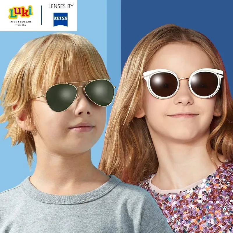 LUKI TR/Memory Plastic Aviator Sunglasses Kids'-2