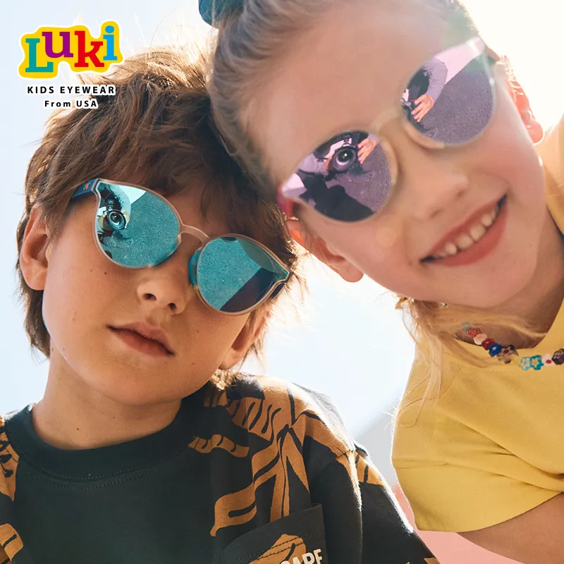 LUKI TR/Memory Plastic Round Sunglasses Kids'-7