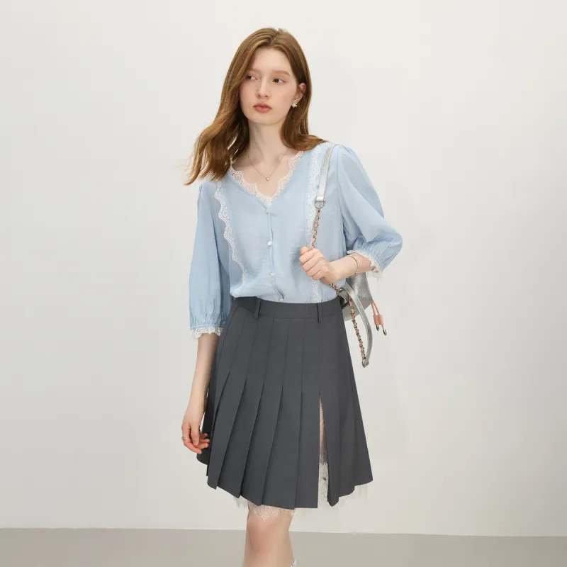 FANSILANEN Casual Short Skirts Women's-5